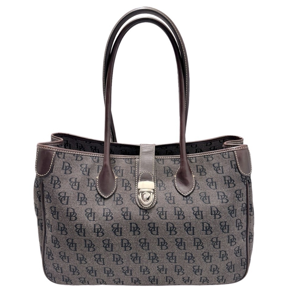 Dooney & Bourke Satchel Women Canvas Bag
Leather Purse Divider Pocket Cruise
